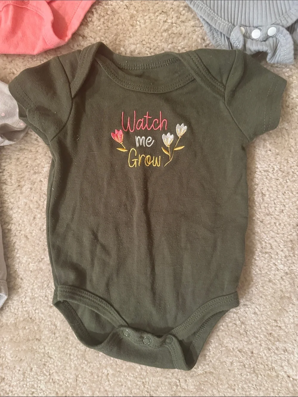 Baby Girl 6-9 months Onesie Bundle - Picture 7 of 10